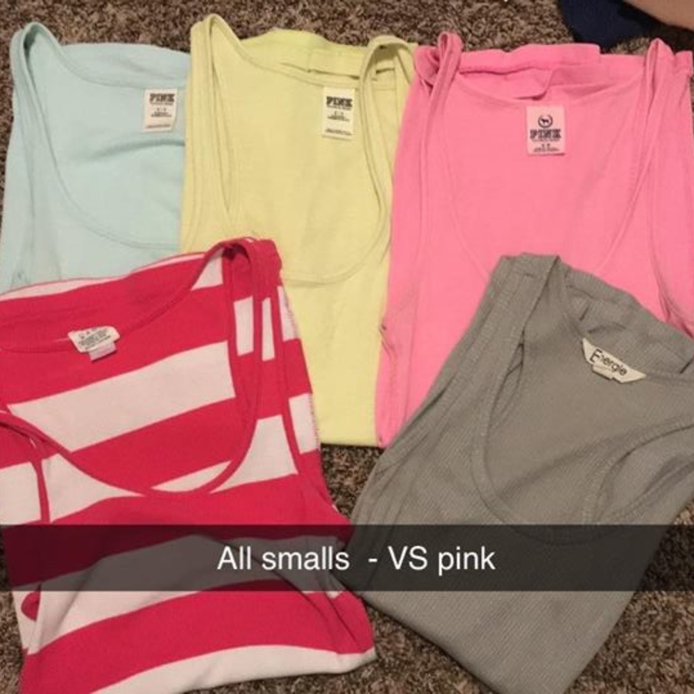 VS PINK Tanks